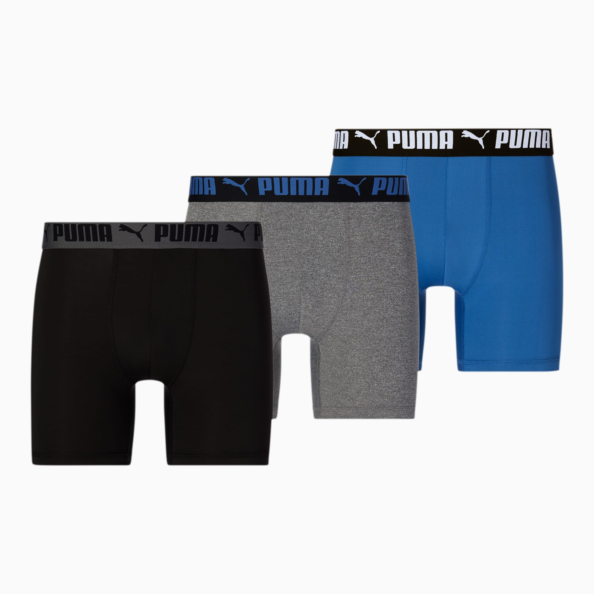 Men's Athletic Boxer Briefs [3 Pack]